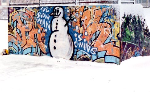 The snowman is coming?