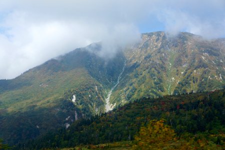 立山高原バスからの車窓風景