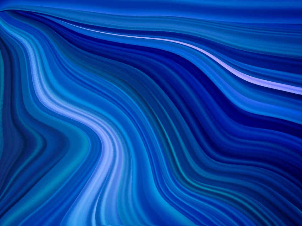 Abstract Blue color river