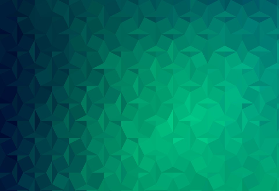 Green Geometric Gradient