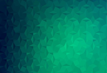 Green Geometric Gradient