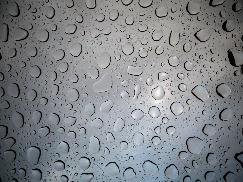 Abstract Water Droplets