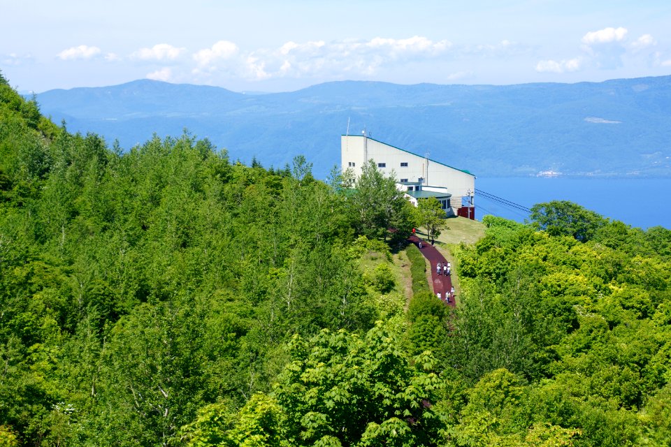 有珠山ロープウェイ山頂駅