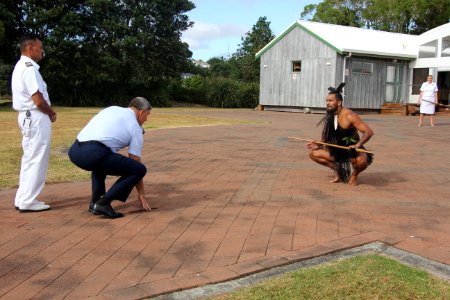 Visit to RNZN Devonport Naval Base