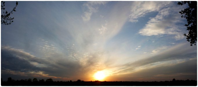Sunset Eempolder 20160509