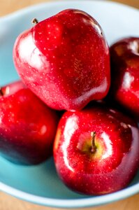 Bowl of apples bowl single