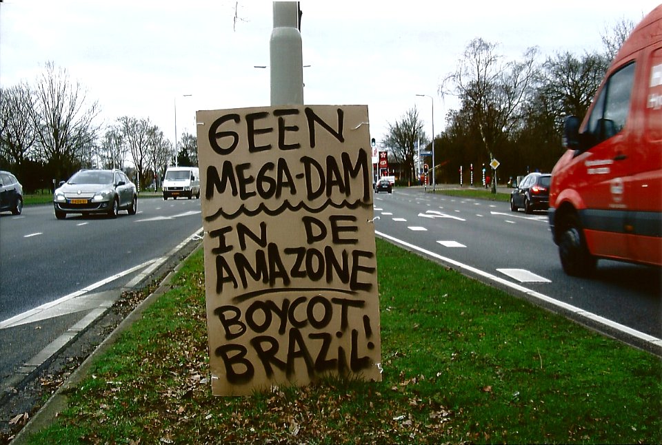 Protest graffiti