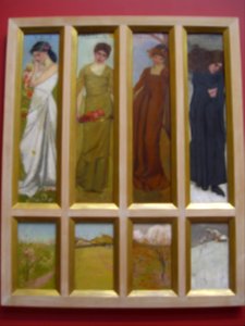 'The four seasons' (c.1902) by Hugh Ramsay