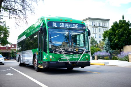 Silver Line in downtown Grand Rapids
