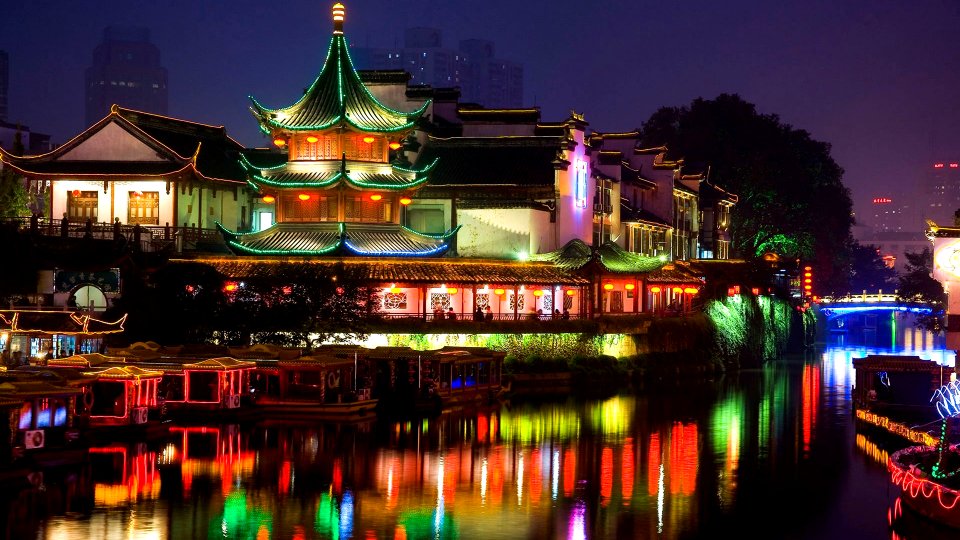 25 (Nanjing Qinhuai River, night-time) photo