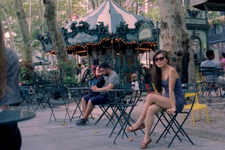 NYC street seating
