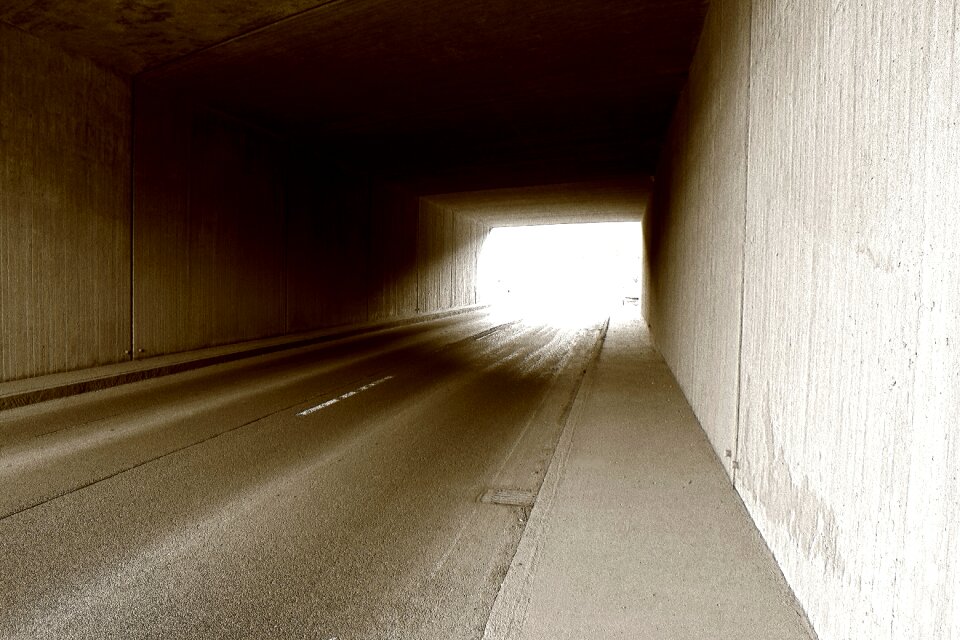 Light away asphalt