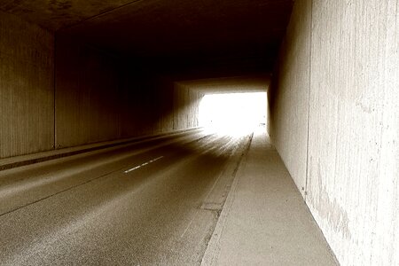 Light away asphalt