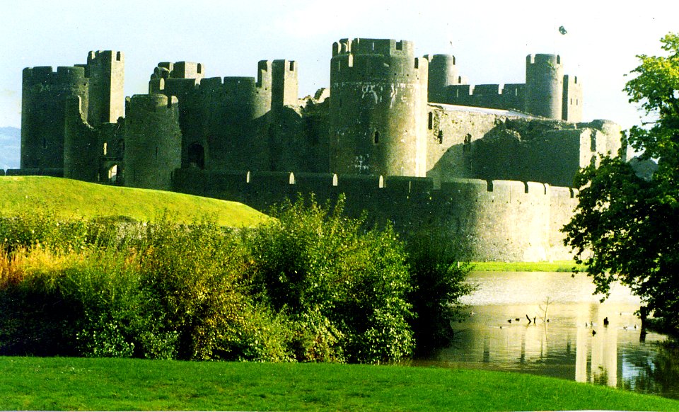 Caerphilly Castle, Wales