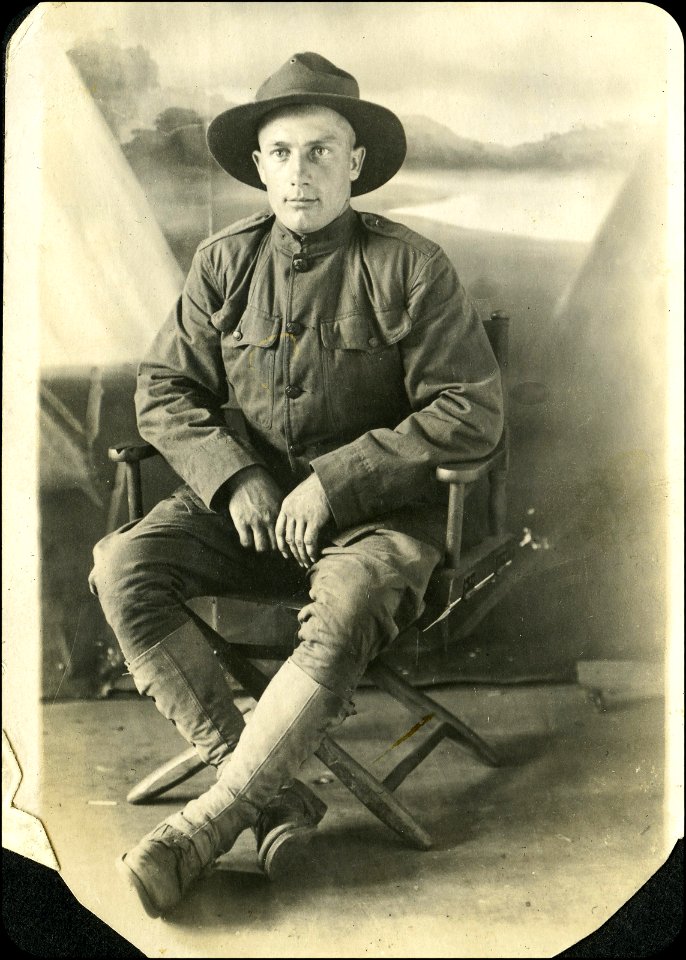 Gustave Albin Carlson, Private, U.S. Army, WW I