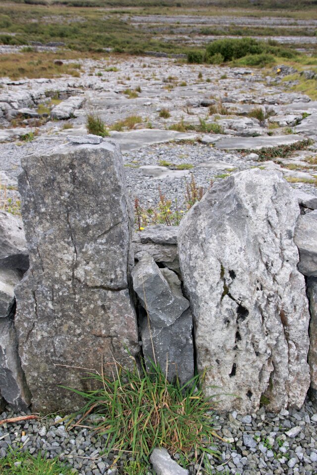 Irish burren landscape