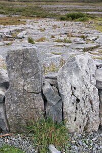 Irish burren landscape