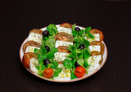 Tomato cheese food