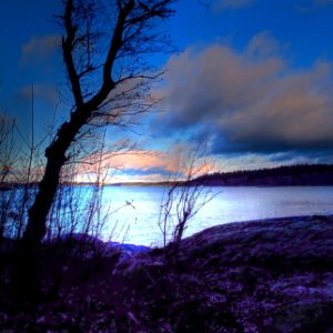 Saltsjöbaden Winter, Stockholm, Sweden photo