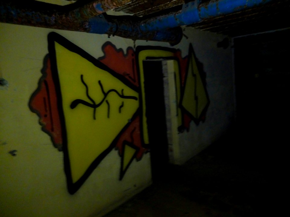 Inside an old nazi bunker, Fanø, Denmark