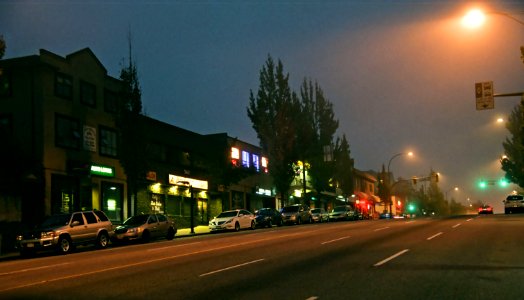 Foggy Hastings St, Vancouver