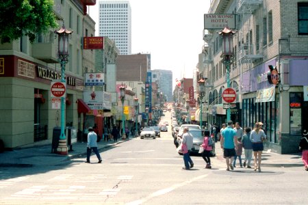 San Francisco Chinatown border