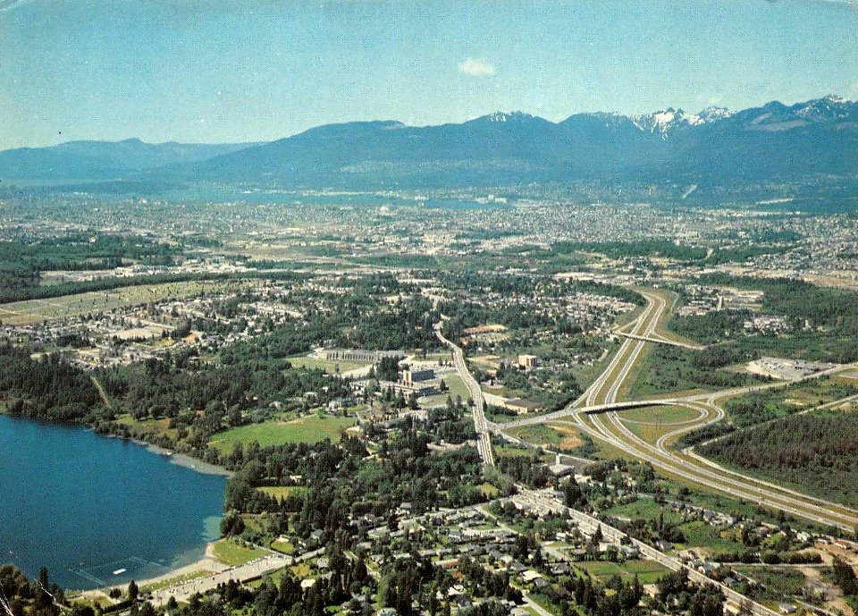 Postcard: Burnaby, BC, c.1970