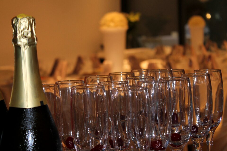 Party glass brown party