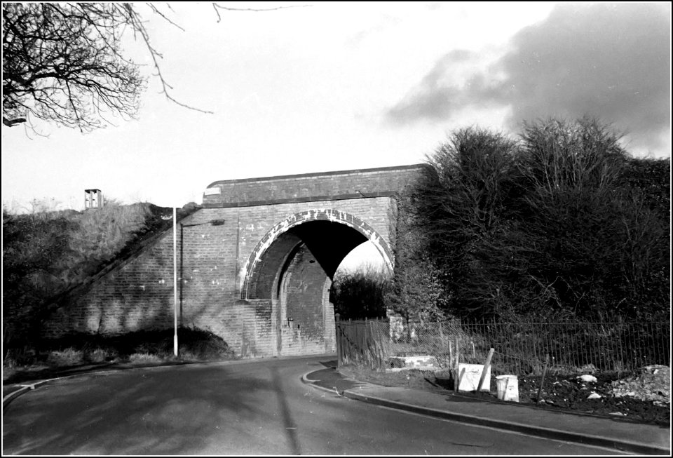 Vanished bridge