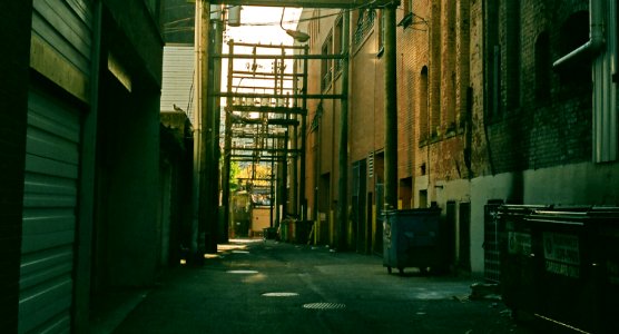 back alley Chinatown