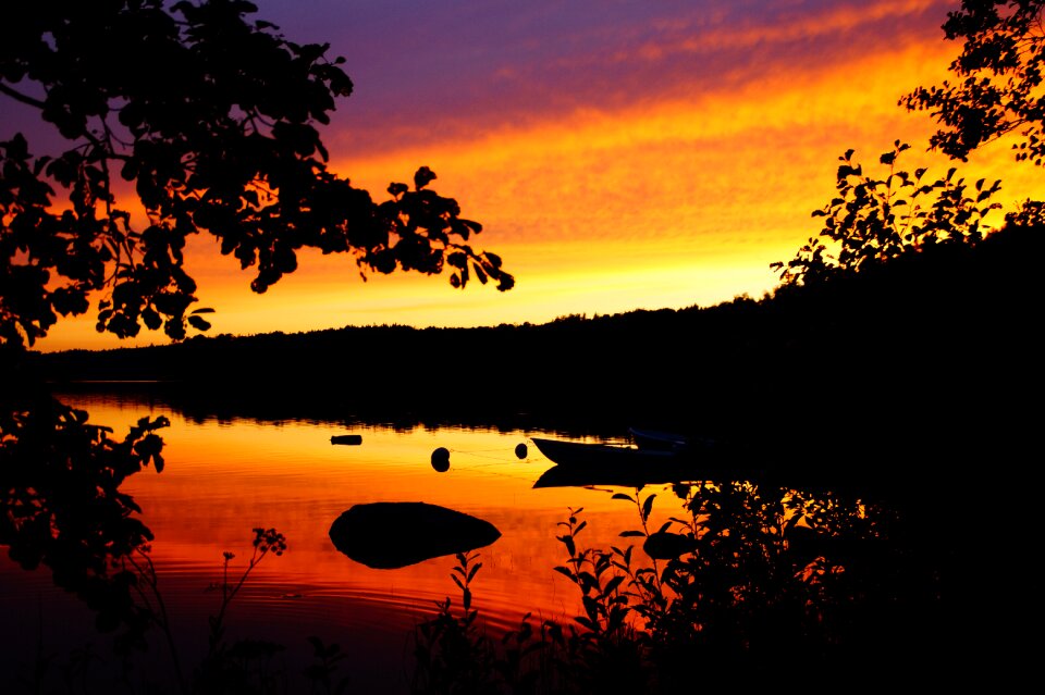 Sweden waldsee boats
