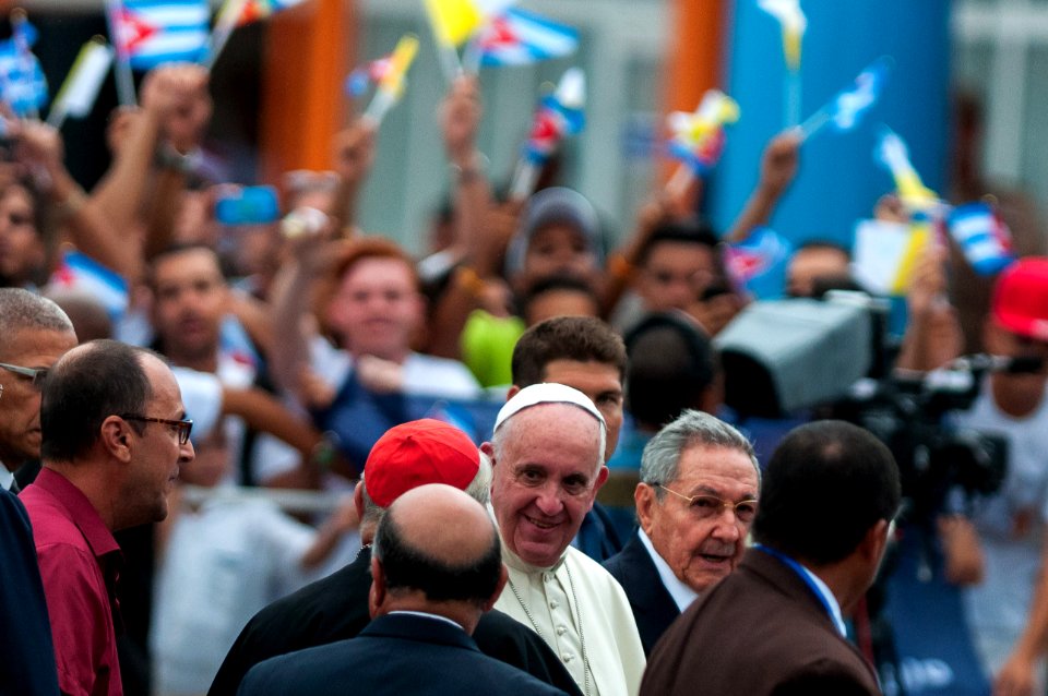 Arribó a Cuba el Papa Francisco