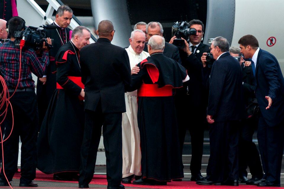 Arribó a Cuba el Papa Francisco