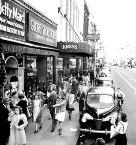 Charleston, SC King Street in 1945