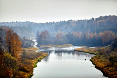 Autumn Volga photo