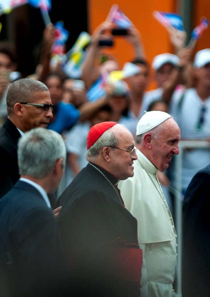 Arribó a Cuba el Papa Francisco