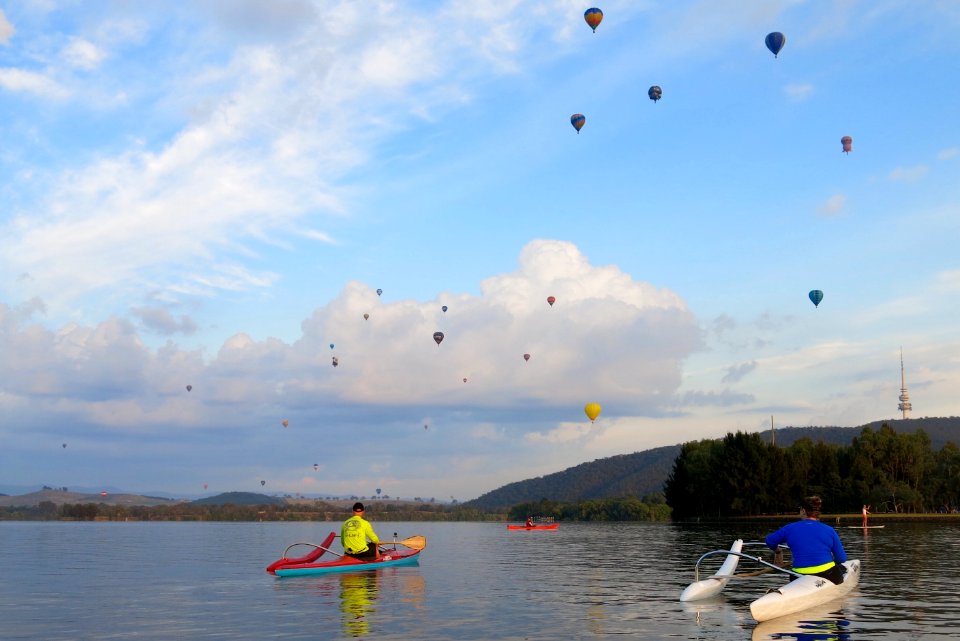 Balloons over Canberra