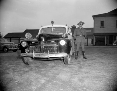 British Columbia Highway Patrol, 1941 photo