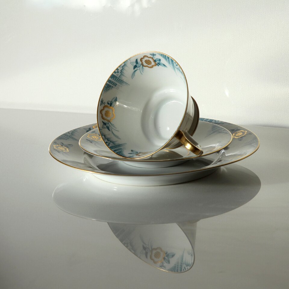 Coffee cup porcelain old