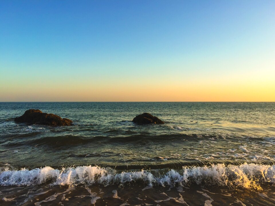 Nature beach landscape