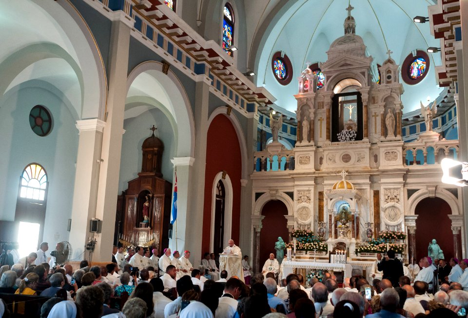 Papa Francisco oficia Santa Misa en el Santuario de El Cobre