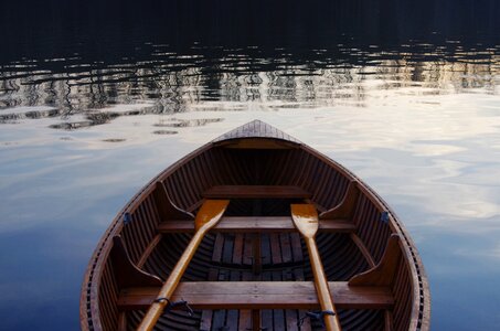 Water calm reflections photo