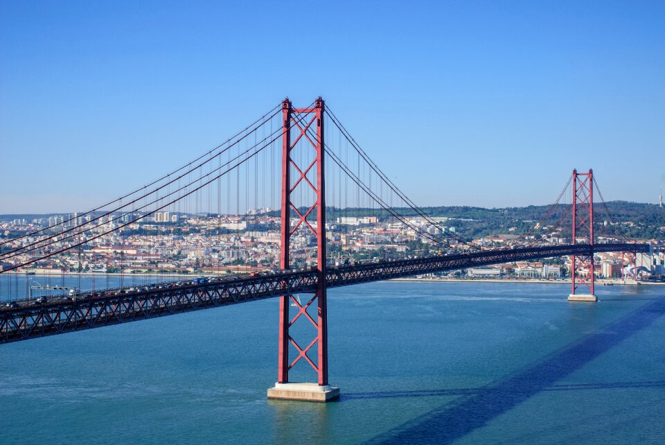 Bridge portugal suspension bridge