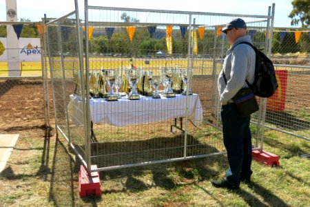 Security for the Camel Cup trophies