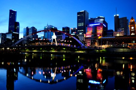 Melbourne skyline photo