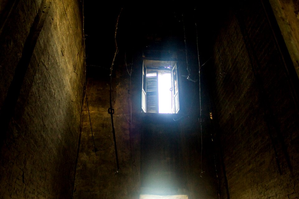 The Huge room of an Old Tobacco Drying Warehouse