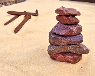 Track stack railway