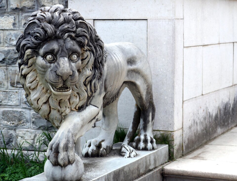 Sculpture architecture animal