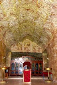 Underground Serbian Orthodox church photo