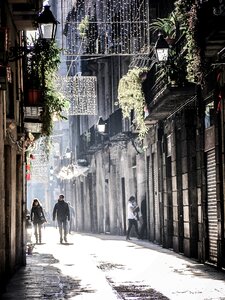 Urban spain old town